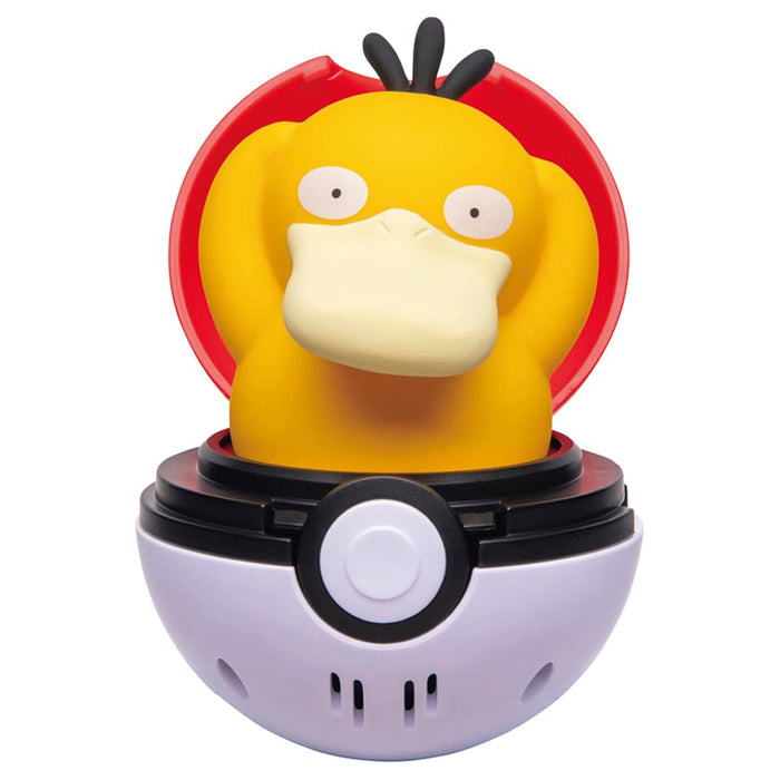 Takara Tomy Pokemon Press & Pop PokeBall Psyduck Action Figure Battery Powered_1