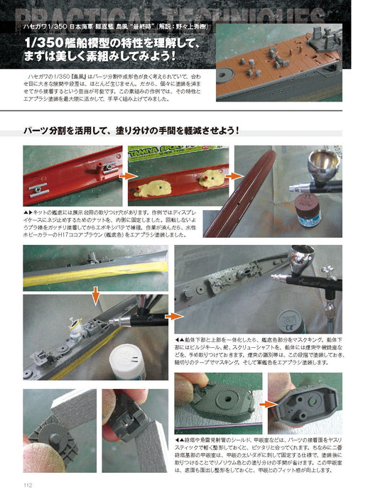 Model Art High-Level Multi-Layer Painting Using Airbrushes (Hobby Magazine) NEW_7