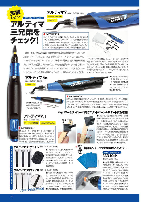 Model Art 2025 January No.1143 (Magazine) Let's try using basic power tools NEW_5