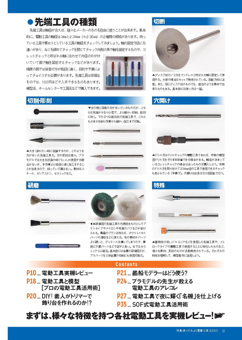 Model Art 2025 January No.1143 (Magazine) Let's try using basic power tools NEW_7
