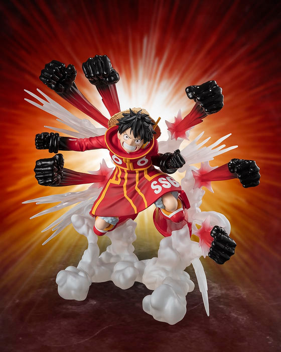 Figuarts Zero Extra Battle Monkey D. Luffy Gum-Gum Hawk Gatling Figure BAS67504_2