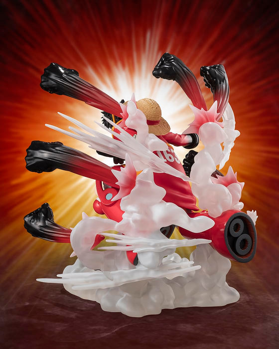 Figuarts Zero Extra Battle Monkey D. Luffy Gum-Gum Hawk Gatling Figure BAS67504_4