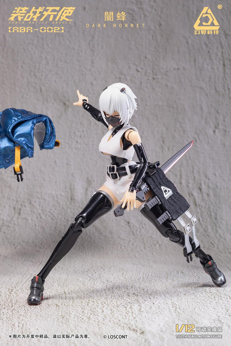 LOSCONT Armed Battle Angels Series ABA-002 Dark Hornet 1/12 scale Figure ABA-002_8