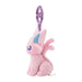 Pokemon Center Original Plush Doll Mascot Keychain with Carabiner Espeon NEW_3