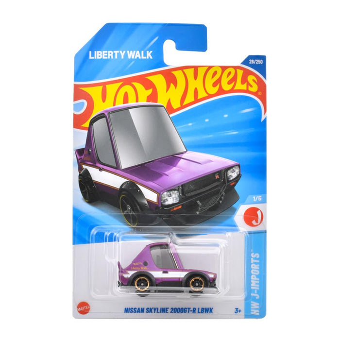 Mattel Hot Wheels Basic Cars Nissan Skyline 2000GT-R LBWK Diecast Car JFN52 NEW_4