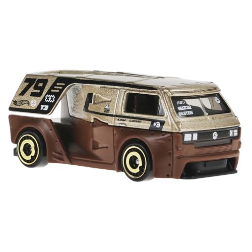 Mattel Hot Wheels Basic Cars Volkswagen T3 Custom Diecast Miniature Car HXR21_2