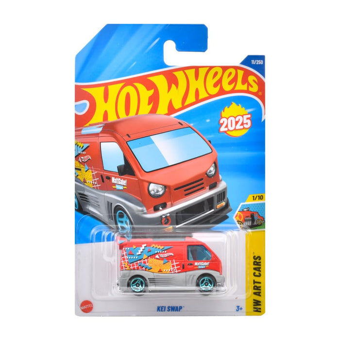 Mattel Hot Wheels Basic Cars Kei Swap Red Diecast Miniature Car Toy JFN64 NEW_4