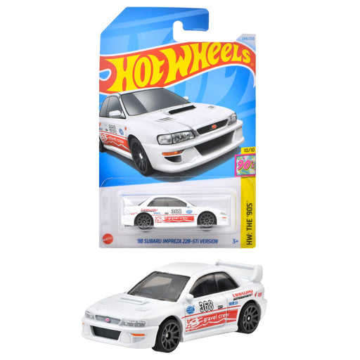 Hot Wheels Basic Cars '98 Subaru Impreza 22B-STi Version Diecast Car HXR30 NEW_1