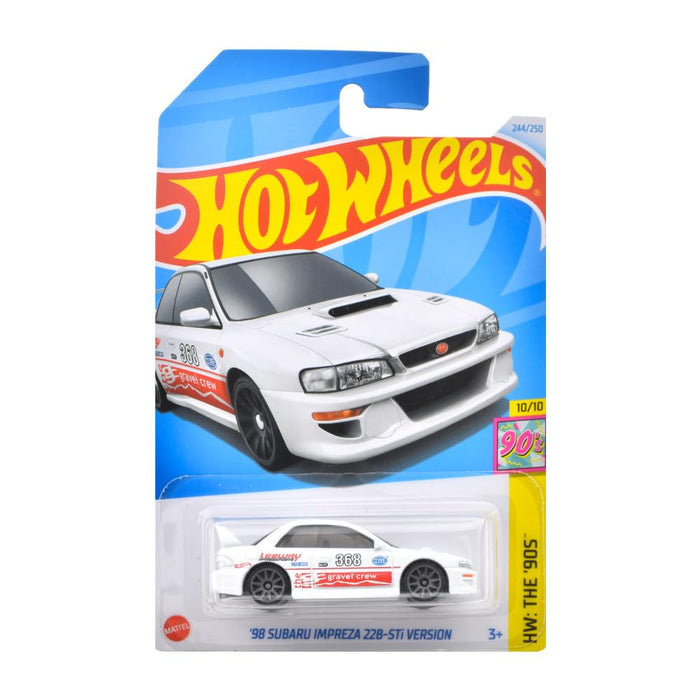 Hot Wheels Basic Cars '98 Subaru Impreza 22B-STi Version Diecast Car HXR30 NEW_4