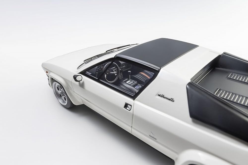 Kyosho Original 1/18 Lamborghini Silhouette White Diecast Car KSR18513W NEW_6