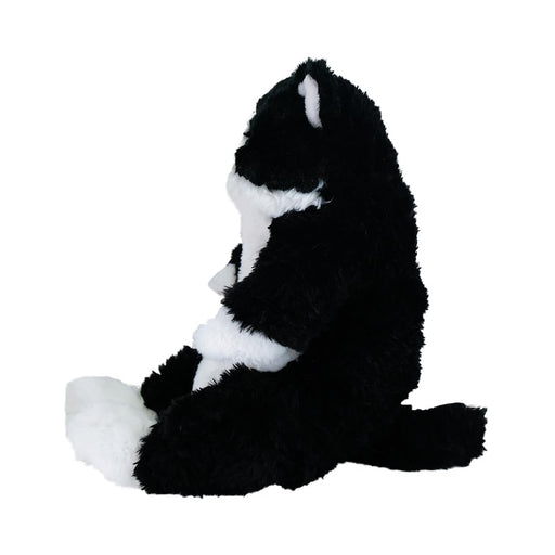 Sun Lemon Knee Cat Hizaneko Black and White 47cm M size Plush Doll P-1283 NEW_2