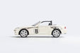 DIECASTTEAM 1/64 Mazda MX5 Racing Version RHD White Diecast Model Car LL-045-193_2