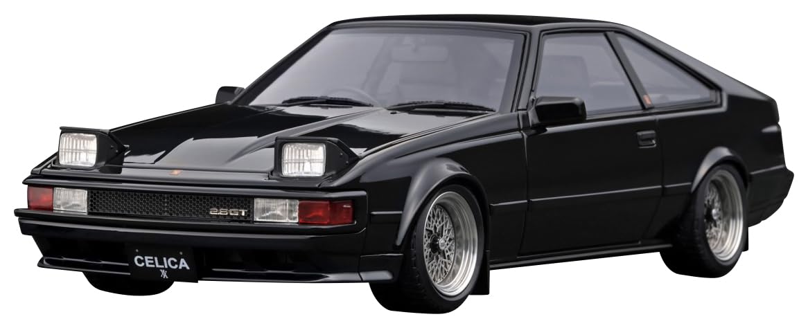 Ignition Model 1/18 Toyota Celica XX 2800GT A60 Black Resin Model Car IG3532 NEW_1