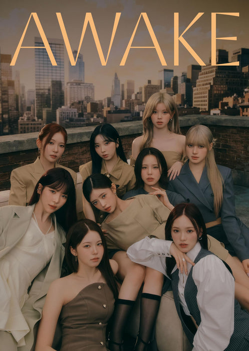 NiziU AWAKE First Limited Edition A [CD+Blu-ray+Booklet+Card] ESCL-6040 NEW_1