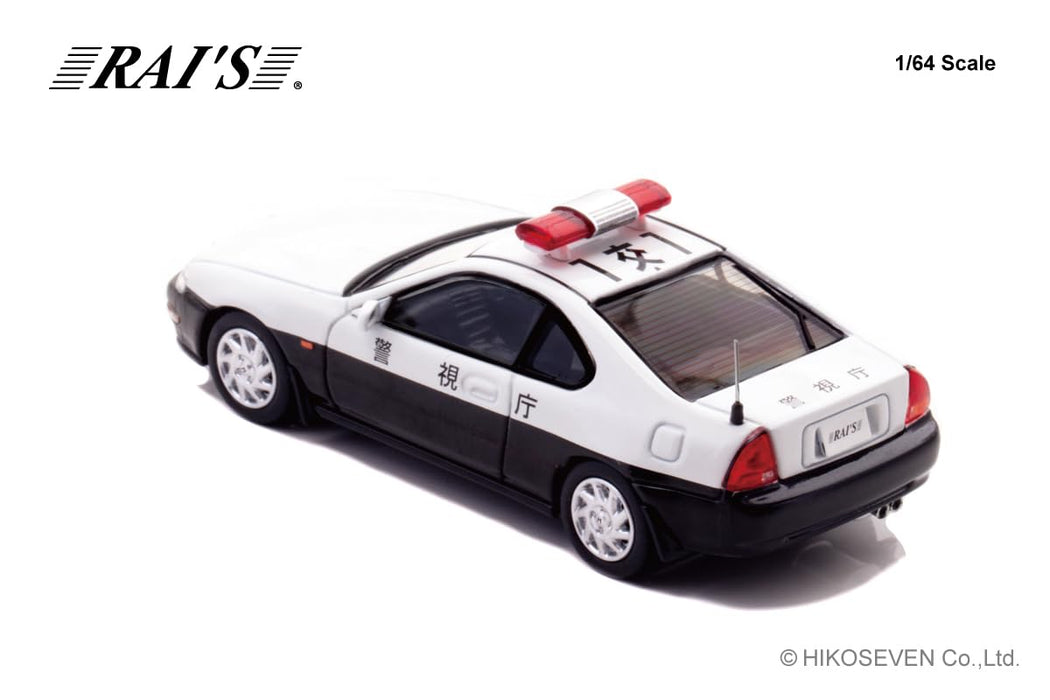 RAI'S 1/64 Honda Prelude BB4 Police Department Traffic Police Force H7640023 NEW_2