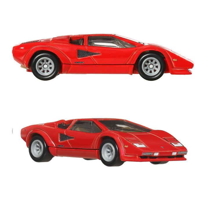Hot Wheels Premium 2 pc Lamborghini Countach LP5000 QV Lancia Stratos Zero JBL02_4