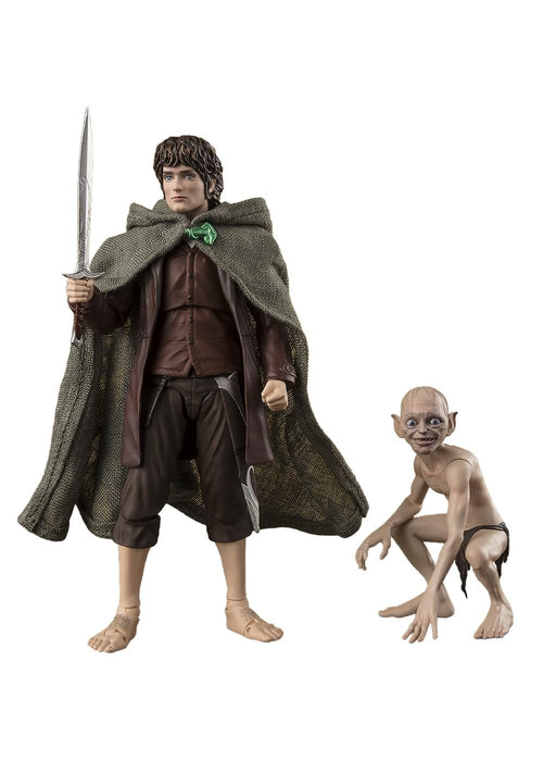S.H.Figuarts THE LORD OF THE RINGS Frodo Baggins & Gollum Figure BAS67563 NEW_4