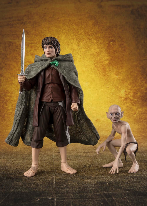 S.H.Figuarts THE LORD OF THE RINGS Frodo Baggins & Gollum Figure BAS67563 NEW_7
