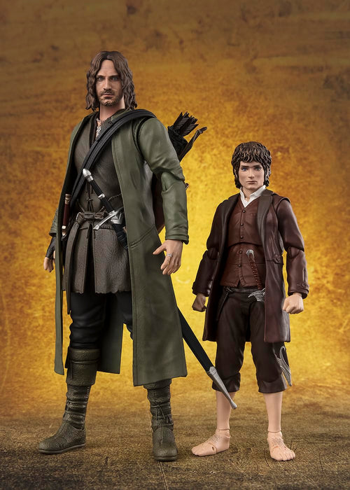 S.H.Figuarts THE LORD OF THE RINGS Frodo Baggins & Gollum Figure BAS67563 NEW_8
