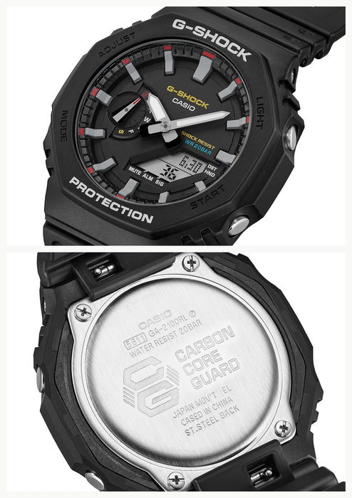 CASIO G-SHOCK GA-2100RL-1AJF Iconic Styles Analog Digital Men Watch Resin NEW_2