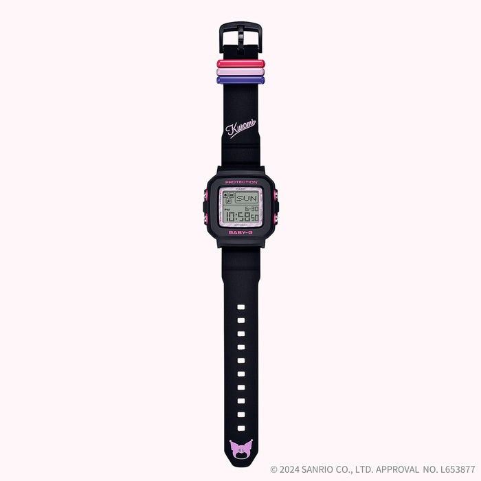CASIO BABY-G+PLUS BGD-10KKM-1JR Kuromi Special Collaboration Women Watch NEW_3