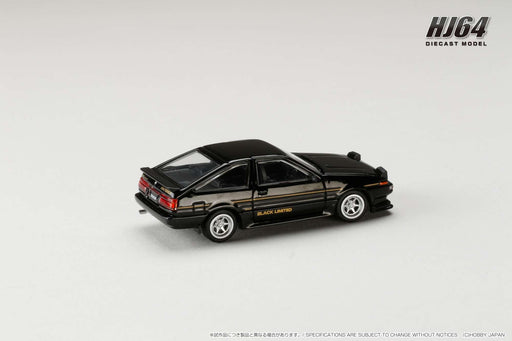 HobbyJapan 1/64 Toyota Sprinter Trueno GT APEX AE86 BLACK LIMITED JDM HJ645052BK_2