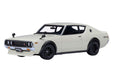 Autoart 1/18 Nissan Skyline 2000GT-R KPGC110 Tuned Version White Diecast 77467_1