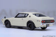 Autoart 1/18 Nissan Skyline 2000GT-R KPGC110 Tuned Version White Diecast 77467_3