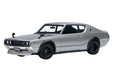 AUTOart 1/18 Nissan Skyline 2000GT-R KPGC110 Tuned Version Silver 77466 NEW_1