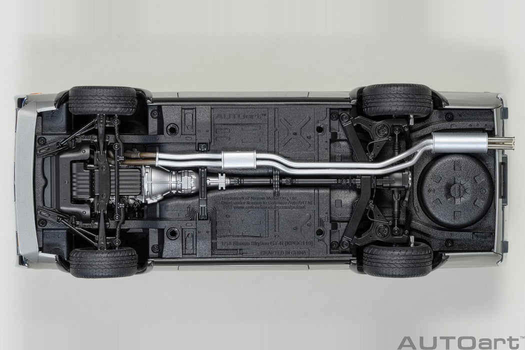 AUTOart 1/18 Nissan Skyline 2000GT-R KPGC110 Tuned Version Silver 77466 NEW_9