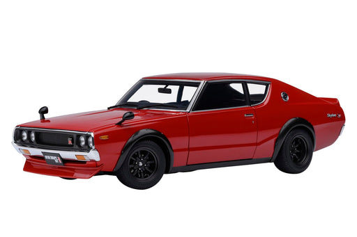 Autoart 1/18 Nissan Skyline 2000GT-R KPGC110 Tuned Version Red Diecast 77468 NEW_1