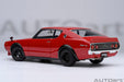 Autoart 1/18 Nissan Skyline 2000GT-R KPGC110 Tuned Version Red Diecast 77468 NEW_3