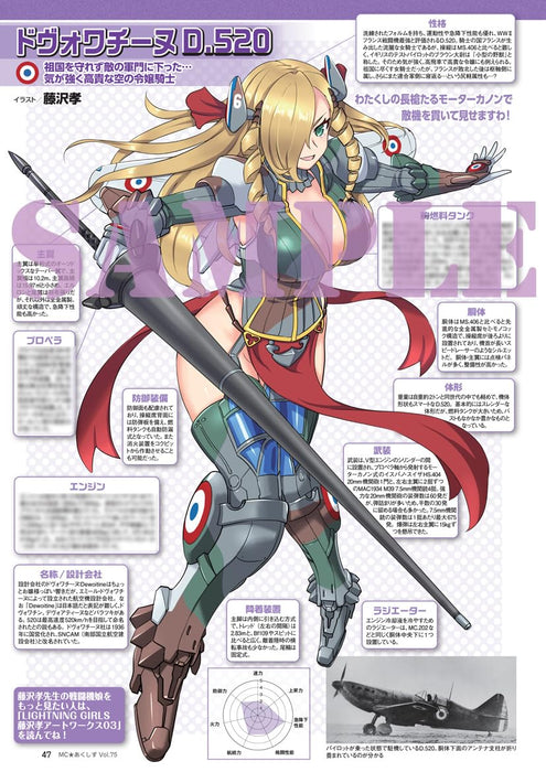 Ikaros Publishing MC Axiz Vol.75 2025 winter w/Bonus Item (Hobby Magazine) NEW_6