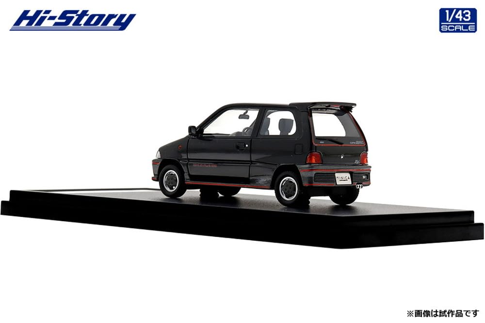 Inter Allied Hi-Story 1/43 MITSUBISHI MINICA DANGAN ZZ 1990 Lamp Black HS495BK_4
