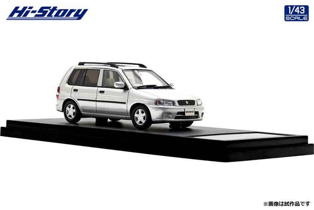 Inter Allied Hi-Story 1/43 MAZDA DEMIO GL 1996 Silverstone Metallic HS497SL NEW_3