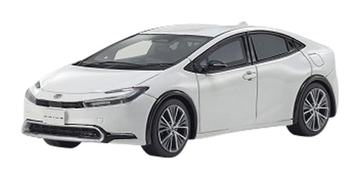 Kyosho Original 1/43 Toyota Prius Z Hybrid White Diecast Miniature Car KSR43131W_1
