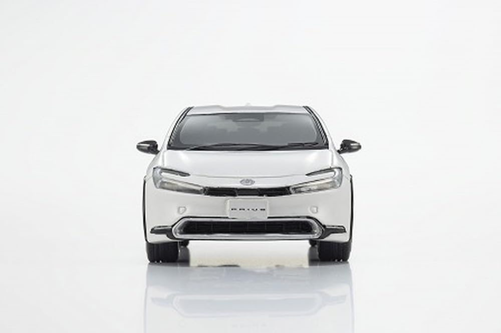 Kyosho Original 1/43 Toyota Prius Z Hybrid White Diecast Miniature Car KSR43131W_4