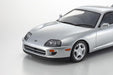 Kyosho samurai 1/12 Toyota Supra A80 Silver Diecast Miniature Car KSR12006S NEW_6