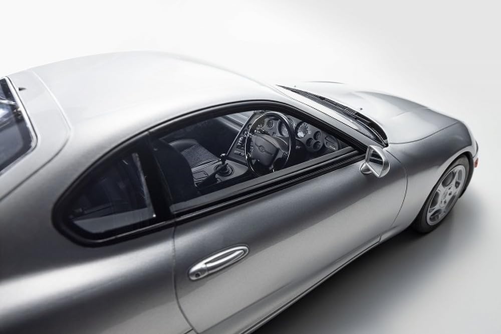 Kyosho samurai 1/12 Toyota Supra A80 Silver Diecast Miniature Car KSR12006S NEW_8