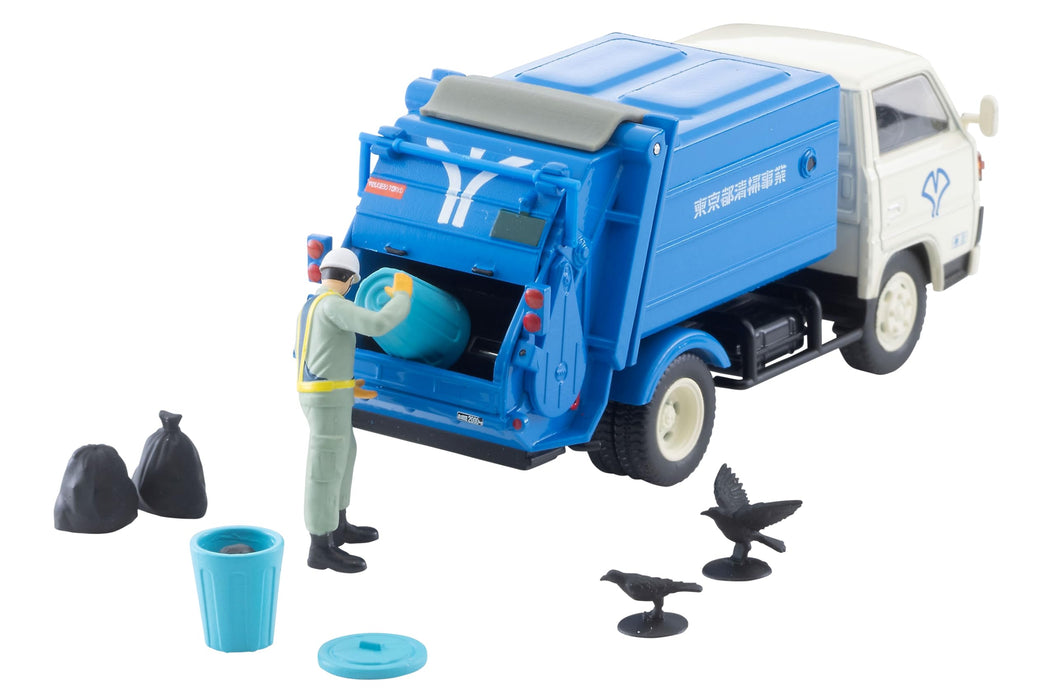 Tomica Limited Vintage Neo TLV-N343a Mitsubishi Fuso Canter Garbage Truck 333746_1