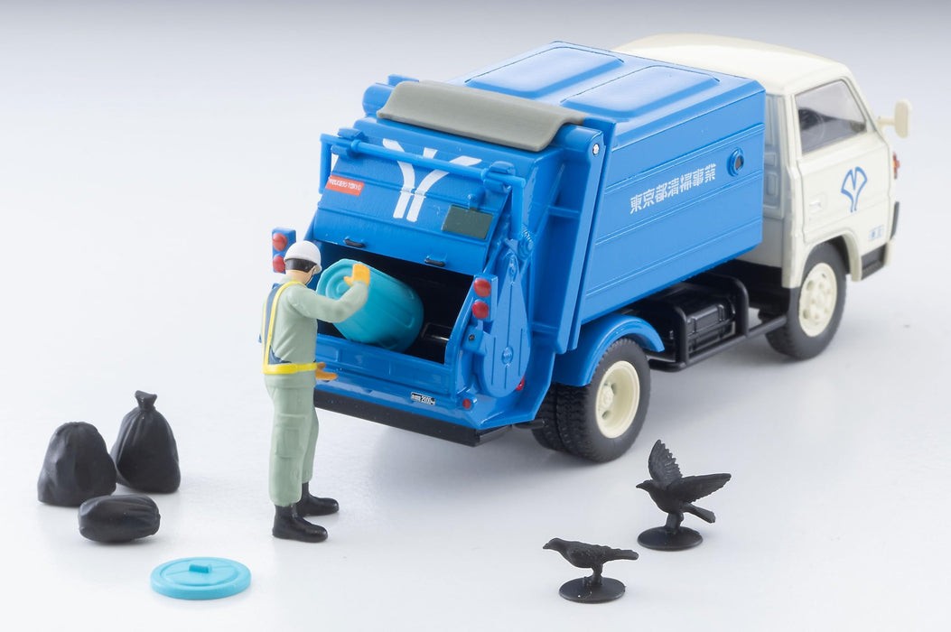 Tomica Limited Vintage Neo TLV-N343a Mitsubishi Fuso Canter Garbage Truck 333746_5