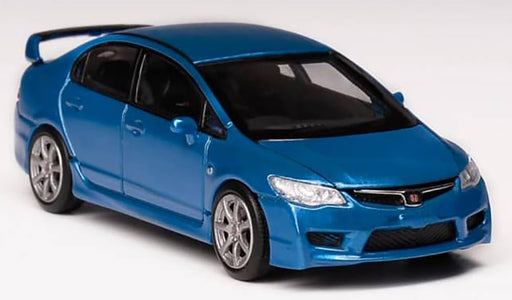 Motorhelix 1/64 Honda Civic Type R(FD2) Vivid Blue Pearl Diecast Car M65402 NEW_2