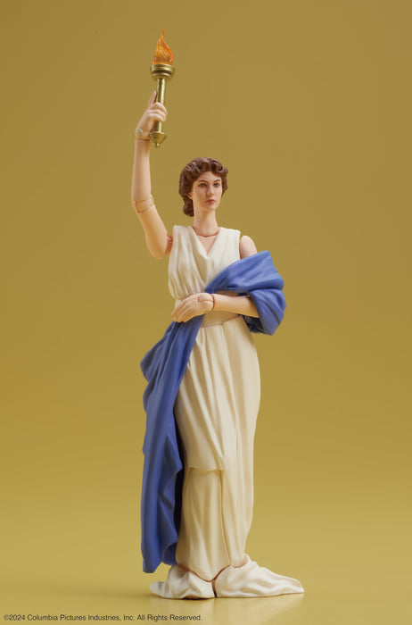 DIGACTION TORCH LADY OF COLUMBIA 80mm non-scale PVC Painted Action Figure NEW_2
