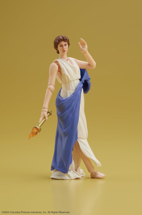 DIGACTION TORCH LADY OF COLUMBIA 80mm non-scale PVC Painted Action Figure NEW_3
