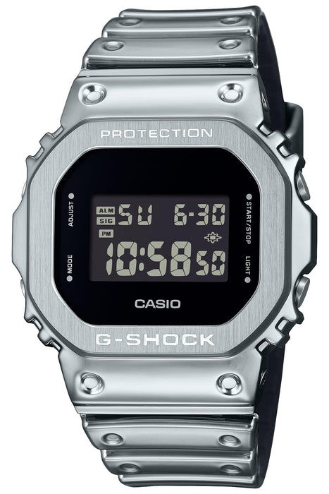 Casio G-SHOCK GM-5600YM-8JF FINE METALLIC SERIES Silver Digital Men Watch NEW_1