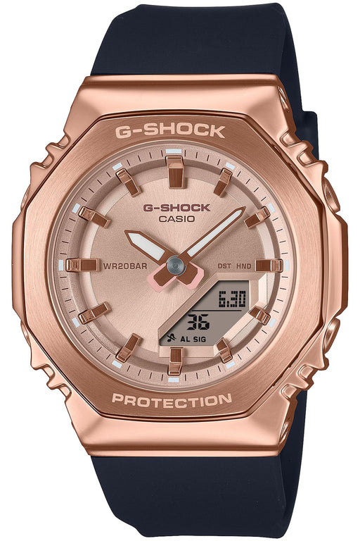 Casio G-SHOCK GM-S2110PG-1A4JF Metal Case Gold x Black Women Watch Resin NEW_1