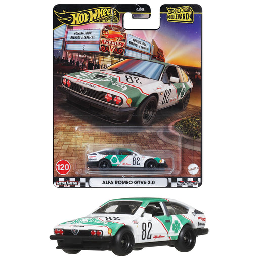 Mattel Hot Wheels Boulevard Alfa Romeo GTV6 3.0 Miniature Diecast Car JBL16 NEW_1