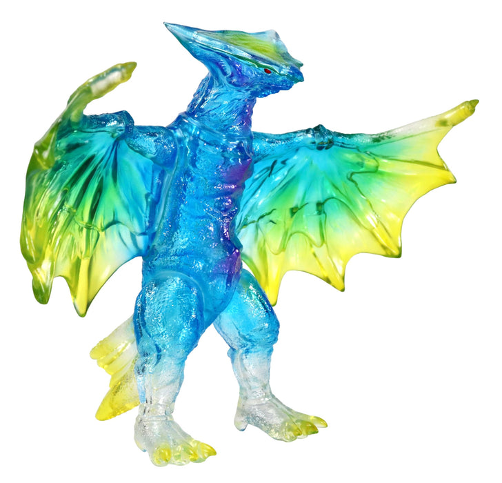 CCP Middle Size Series Gamera Vol.3 Gyaos 1995 Clear Blue Ver. 130mm Figure NEW_4