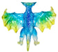 CCP Middle Size Series Gamera Vol.3 Gyaos 1995 Clear Blue Ver. 130mm Figure NEW_6