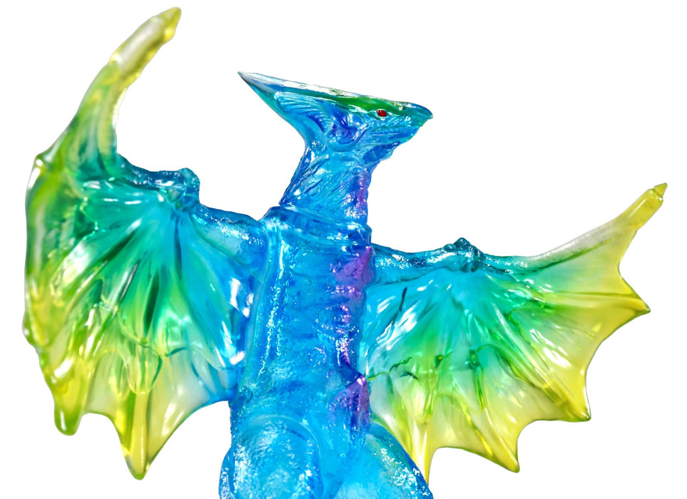CCP Middle Size Series Gamera Vol.3 Gyaos 1995 Clear Blue Ver. 130mm Figure NEW_7